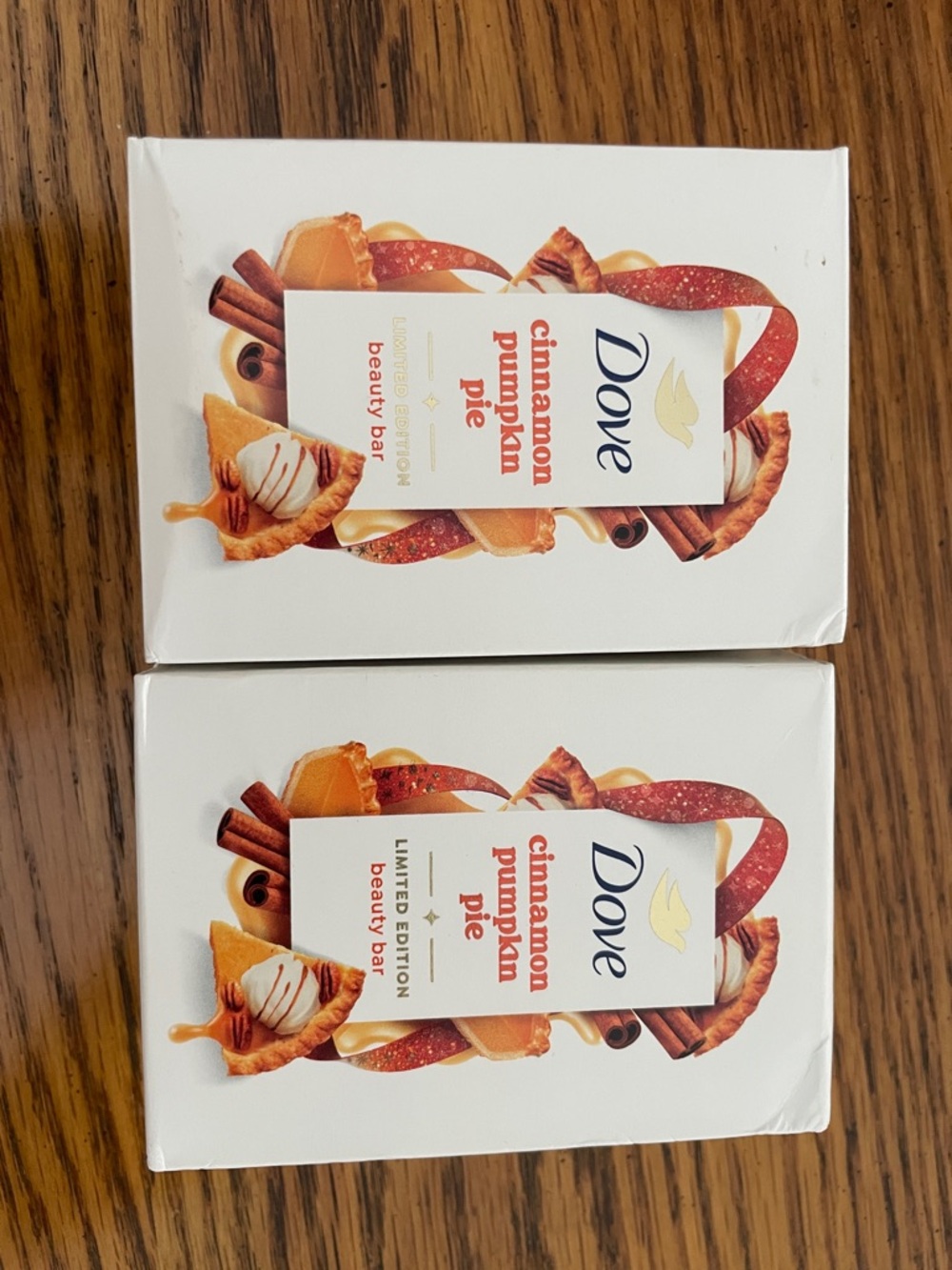 Dove Cinnamon Pumpkin Pie Beauty Bar - Limited Edition (White)